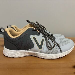 Vionic Gray and Cream Women's Athletic Shoes